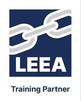 Lifting Equipment Engineers Association (LEEA) accreditation logo — Arbrit Safety is a LEEA Licensed Training Partner in Saudi Arabia and the UAE